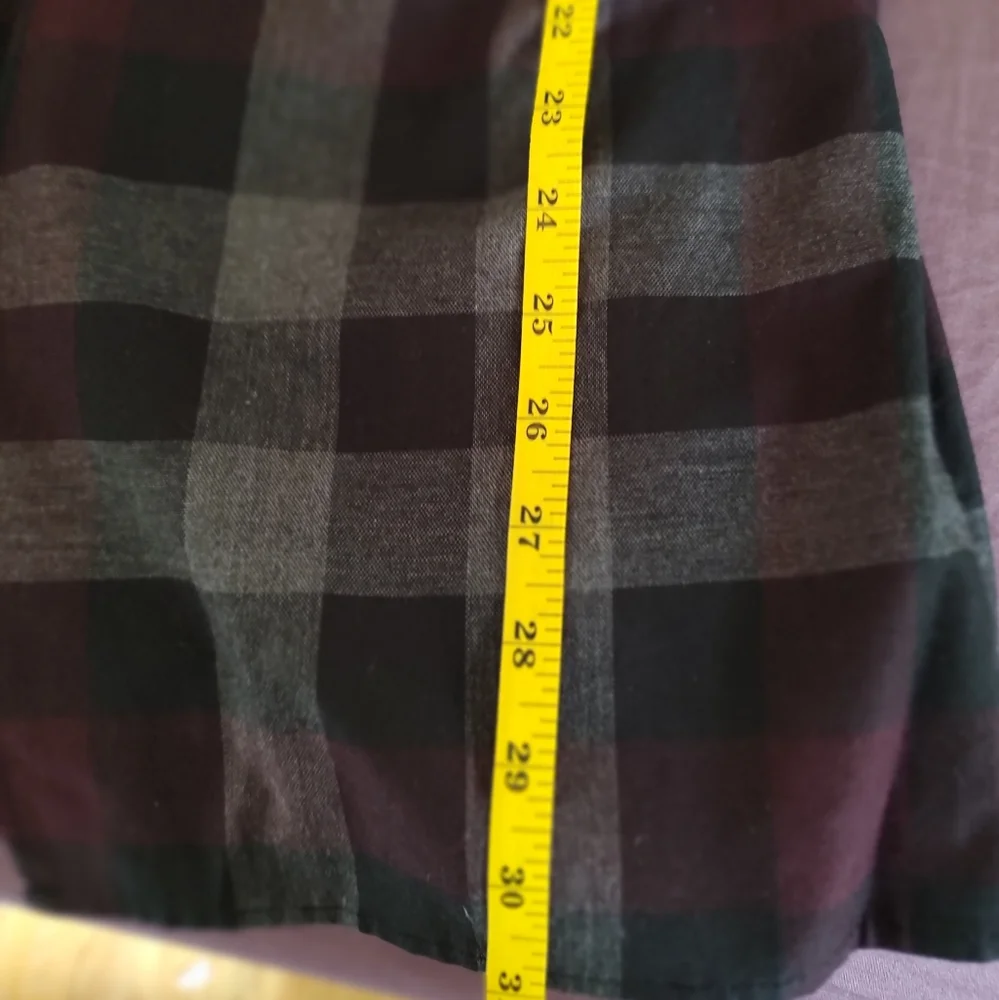 NWT BCBG plaid babydoll open dress - Picture 11 of 11